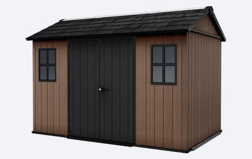 Caseta de Resina EVOTECH KETER NEWTON PLUS 7511 / 1175 - 262041 - 228 x 350 x 252 cm 10 AÑOS DE GARANTIA
