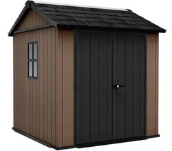Caseta de Resina EVOTECH KETER NEWTON  775 / 757 - 262039 - 230 X 223.8 X 252 cm  10 AÑOS DE GARANTIA