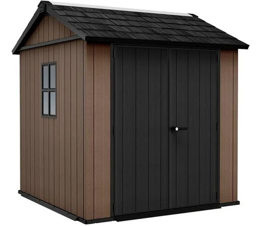 Caseta de Resina EVOTECH KETER NEWTON PLUS 775 / 757 - 262039 - 230 X 223.8 X 252 cm 10 AÑOS DE GARANTIA