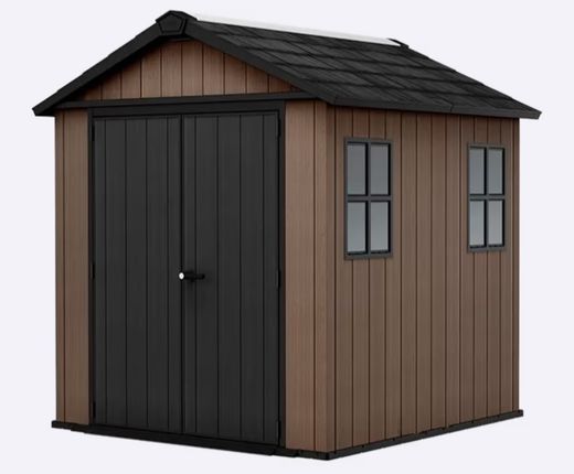 Caseta de Resina EVOTECH KETER NEWTON PLUS 775 / 757 - 262039 - 230 X 223.8 X 252 cm 10 AÑOS DE GARANTIA
