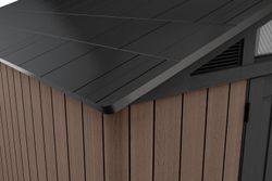 Caseta de Resina EVOTECH KETER STRONGHOLD 10X8 - 261337 - 306 x 244 x 250 cm 10 AÑOS DE GARANTIA