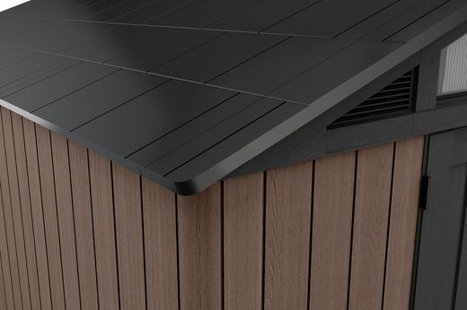 Caseta de Resina EVOTECH KETER STRONGHOLD 10X8 - 261337 - 306 x 244 x 250 cm 10 AÑOS DE GARANTIA