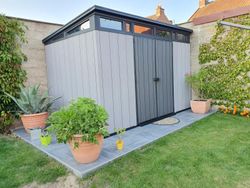 Caseta de Resina KETER ARTISAN 11X7 - 243408 - 340 x 218 x 226 cm - ¡¡10 AÑOS DE GARANTIA!! ¡¡¡ULTIMAS UNIDADES, CONSULTAR!!!