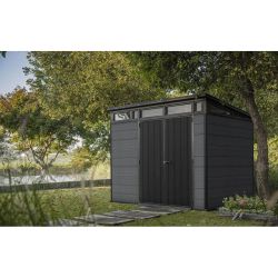 Caseta de resina KETER CORTINA 9X7 - 249835 - ¡¡10 AÑOS DE GARANTIA!!