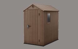 Caseta de Resina KETER DARWIN 4X6 - 245957 - 125,8x184,5x205 cm - ¡¡10 AÑOS DE GARANTIA!!