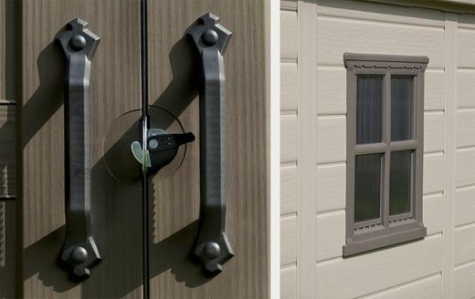 Cabine de resina KETER FACTOR 8X11 209876 - 256x331x245 cm