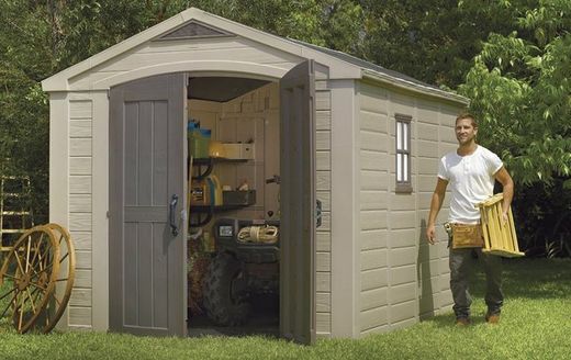 Cabine de resina KETER FACTOR 8X11 209876 - 256x331x245 cm
