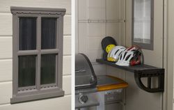 Cabine de resina KETER FACTOR 8X6 - 209871 - 256,5x182x243 cm