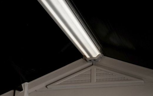 Cabine de resina KETER FACTOR 8X8 209875 - 256x255x243 cm