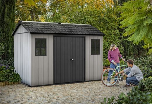 Cabine de resina KETER OAKLAND 1175 SD - 230167 - 350 x 229 x 254 cm
