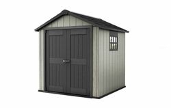 Caseta de Resina KETER  OAKLAND 757  - 224432 - 229 x 223.5 x 242 cm !!GARANTIA KETER 10 AÑOS!!