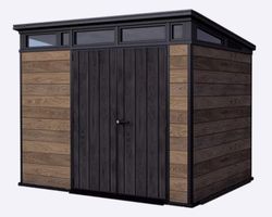 Caseta de resina KETER PENT 9X7 - 259082 - ¡¡10 AÑOS DE GARANTIA!!