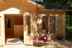 Casita de fin de semana Palmako anna 26.8 m2 820 x 520 cm pm70-8050  106568