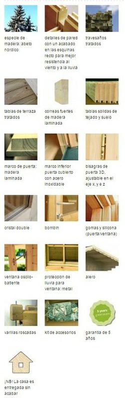 Casita de fin de semana Palmako emily  40.1 + 5.2 m2 590 x 570 cm pm70-5755 106566