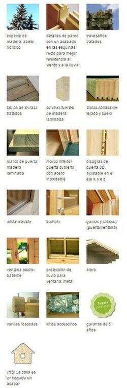 Casita de fin de semana Palmako sandra 21.5 + 3.7 m2 620 x 470 cm pm70-6045  106567