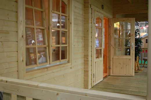 Casita de fin de semana Palmako sandra 25.6 + 11.1 m2 391 x 520 cm pm44-5034 106210