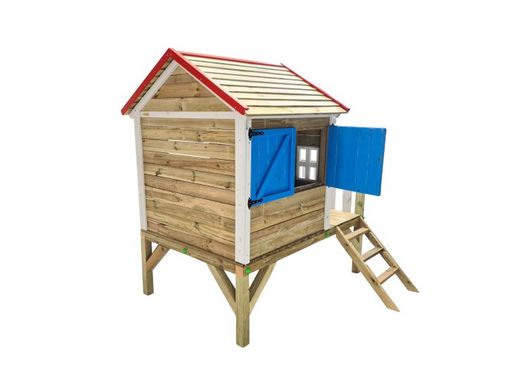 Casita infantil de madera MASGAMES VISBY ELEVADA 2023 MA800599