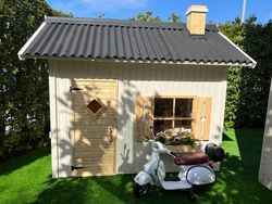 Casita infantil de madera Palmako grete 3.7 m2 233 x 175 cm suelo incluido + descarga suelo incluida el16-2317 101245