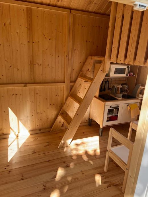 Casita infantil de madera Palmako grete 3.7 m2 233 x 175 cm suelo incluido + descarga suelo incluida el16-2317 101245