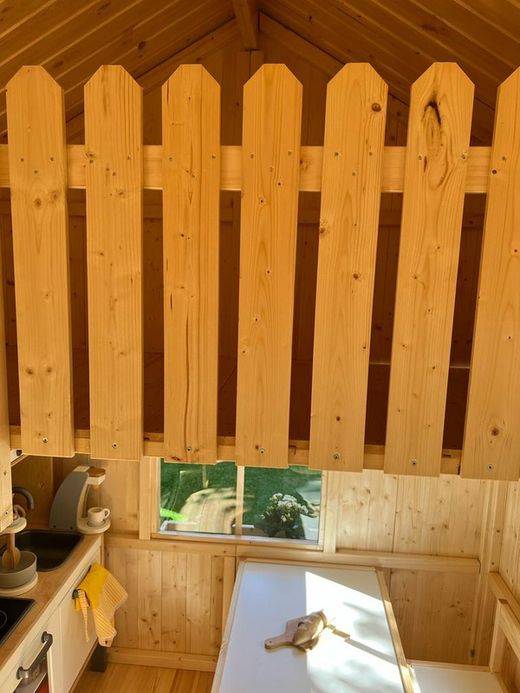 Casita infantil de madera Palmako grete 3.7 m2 233 x 175 cm suelo incluido + descarga suelo incluida el16-2317 101245