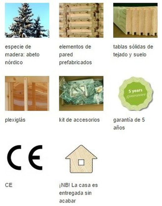 Casita infantil de madera Palmako grete 3.7 m2 233 x 175 cm suelo incluido + descarga suelo incluida el16-2317 101245