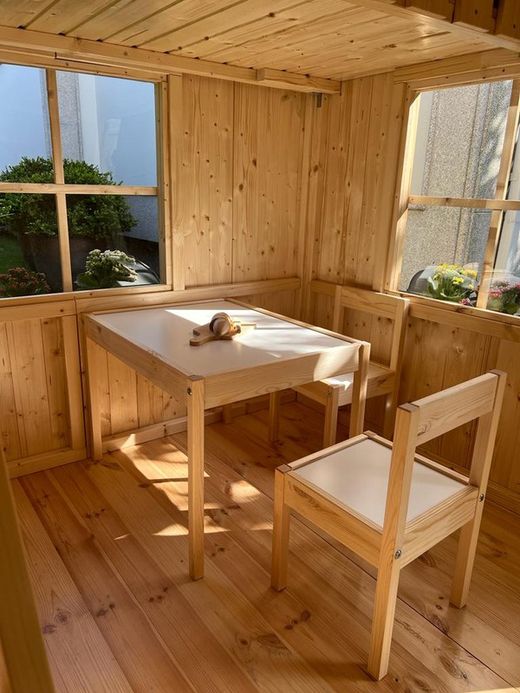 Casita infantil de madera Palmako grete 3.7 m2 233 x 175 cm suelo incluido + descarga suelo incluida el16-2317 101245