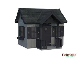 Casita infantil de madera Palmako Jennie 3.6 m2 233X157cm  EL16-2316 109459