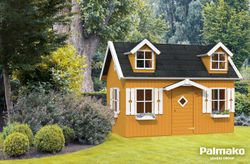 Casita Infantil de madera Palmako Marie 5,4 m2  320 x 222 cm suelo incluido + DESCARGA A SUELO EL16-1929 108997