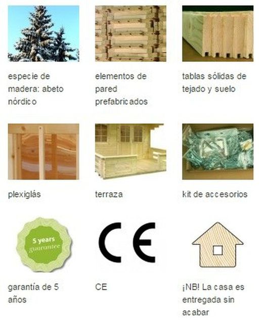 Casita infantil de madera Palmako otto 3.6 m2 267 x 272 cm suelo incluido ¡¡¡ DESCARGA A SUELO INCLUIDA!!! 101249