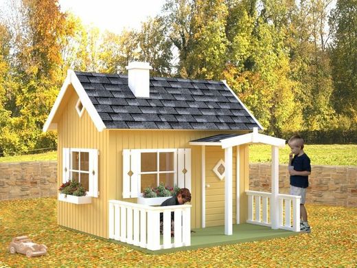 Casita infantil de madera Palmako otto 3.6 m2 267 x 272 cm suelo incluido ¡¡¡ DESCARGA A SUELO INCLUIDA!!! 101249