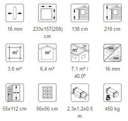 Casita infantil de madera Palmako otto 3.6 m2 267 x 272 cm suelo incluido ¡¡¡ DESCARGA A SUELO INCLUIDA!!! 101249
