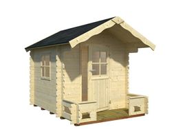 Casita infantil de madera Palmako sam 2.4 m2 200 x 236 cm suelo incluido + descarga suelo incluida fr19-1824 101761