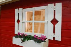 Casita infantil de madera Palmako tom 3.8 m2 258 x 224 cm 101091 (Suelo incluido) DESCARGA A SUELO INCLUIDA