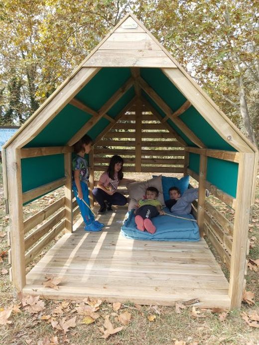 Casita infantil MASGAMES ANDREA CON SUELO MA800565