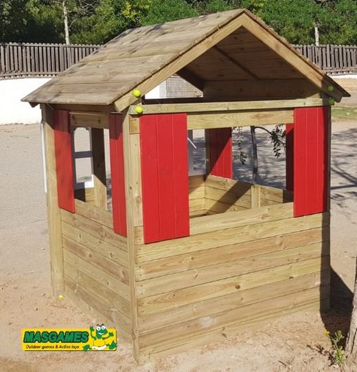 Peinture de maison pour enfants ECOLE USAGE COMMERCIAL HORECA MA500552