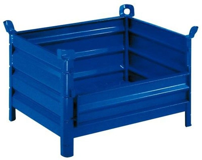 Cestón chapa 1200 x 800 con lateral abatible 5042-A