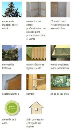 Galpão de madeira Palmako Kalle 13,5 m2 502 x 382 cm el18-4633-1 101232