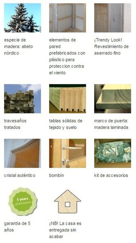 Galpão de madeira Palmako Kalle 13,5 m2 502 x 382 cm el18-4633-1 101232