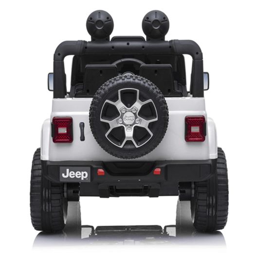 Coche eléctrico- Jeep Wrangler 12V Blanco 70001