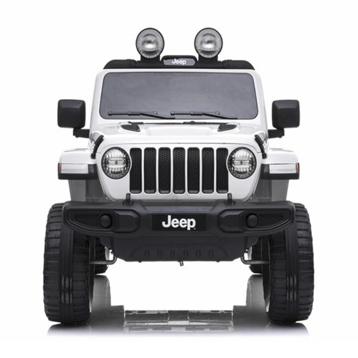 Coche eléctrico- Jeep Wrangler 12V Blanco 70001