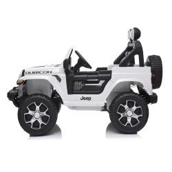 Coche eléctrico- Jeep Wrangler 12V Blanco 70001