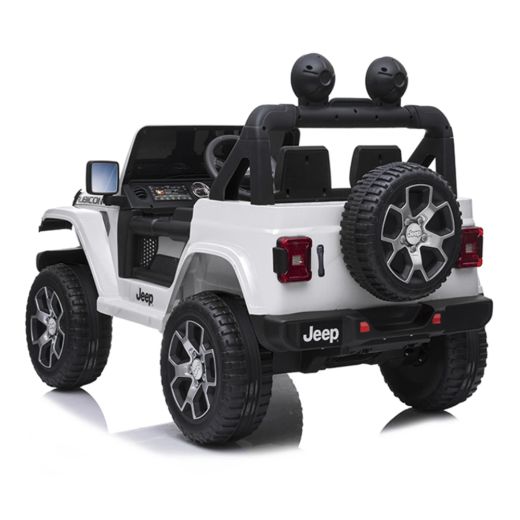 Coche eléctrico- Jeep Wrangler 12V Blanco 70001