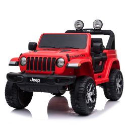 Coche eléctrico- Jeep Wrangler 12V Rojo 70000