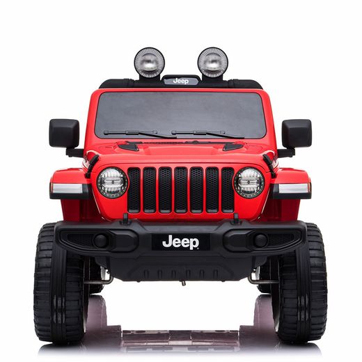 Coche eléctrico- Jeep Wrangler 12V Rojo 70000