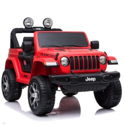 Coche eléctrico- Jeep Wrangler 12V Rojo 70000