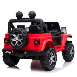 Coche eléctrico- Jeep Wrangler 12V Rojo 70000