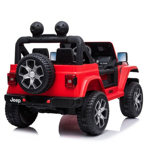 Coche eléctrico- Jeep Wrangler 12V Rojo 70000