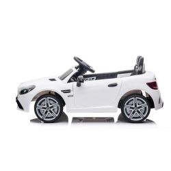 Coche Eléctrico Mercedes SLC 300 12V para Niños de 3-6 Años Blanco 7976