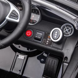 Coche Eléctrico Mercedes SLC 300 12V para Niños de 3-6 Años Negro 7975