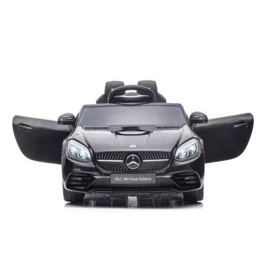 Coche Eléctrico Mercedes SLC 300 12V para Niños de 3-6 Años Negro 7975
